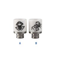 Drip Tip 510 - Ceramic and Stainless Steel | typ A - Spider, typ B - Scorpion