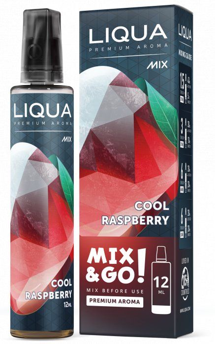 CHLADIVÉ MALINY / Cool Raspberry - LIQUA Mix&Go 12ml Ritchy Group