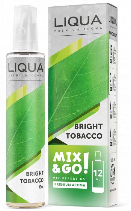 ČISTÝ TABÁK / Bright Tobacco - LIQUA Mix&Go 12ml Ritchy Group