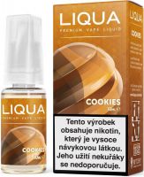 SUŠENKA / Cookies - LIQUA Elements 10 ml exp.: 9/23 | 0 mg exp.:3/24, 18 mg exp.:3/24