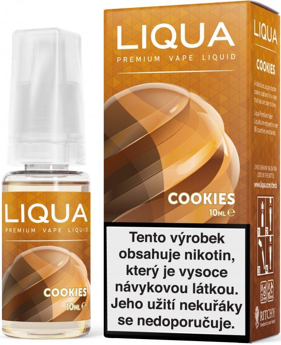 SUŠENKA / Cookies - LIQUA Elements 10 ml exp.: 9/23