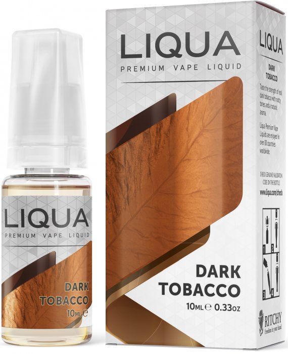 TMAVÝ TABÁK / Dark Tobacco - LIQUA Elements 10 ml exp.:3/24