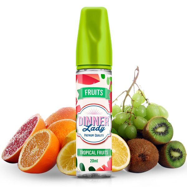 TROPICAL FRUITS / mix tropického ovoce - shake&vape Dinner Lady Fruits 20 ml