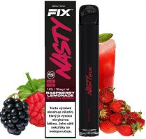 BLOODY BERRY /maliny & lesní plody - Nasty Juice FIX 700 mAh - jednorázová e-cigareta | 10 mg, 20 mg