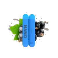 BLUE RAZZ / Maliny, borůvky, černý rybíz - Lio Nano 500 mAh, 20mg - jednorázová e-cigareta