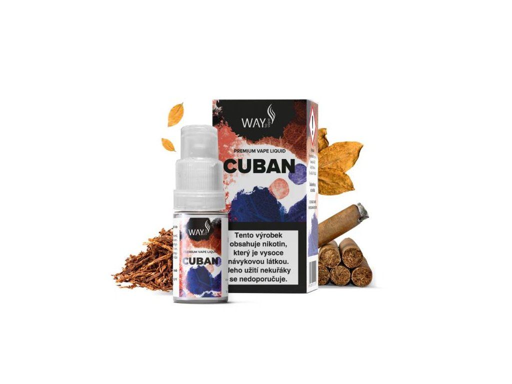 CUBAN - e-liquid WAY TO VAPE (CZ) 10 ml