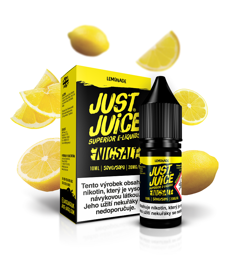 LEMONADE / Citronová limonáda - Just Juice NicSalt - 20mg