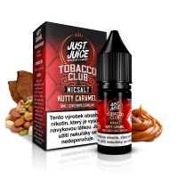 TOBACCO NUTTY CARAMEL / Oříškový tabák s karamelem - Just Juice NicSalt