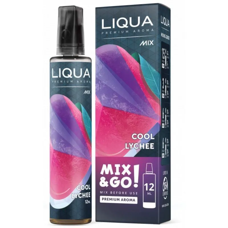 CHLADIVÉ LIČI / Cool Lychee - LIQUA Mix&Go 12ml Ritchy Group