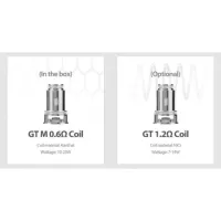 Náhradní žhavící hlavy Eleaf GT pro iJust AIO | 0,6 ohm GT M, 1,2 ohm GT