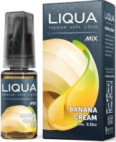 BANÁNOVÝ KRÉM / Banana Cream - LIQUA Mix 10 ml | 0 mg, 3 mg, 6 mg, 12 mg, 18 mg