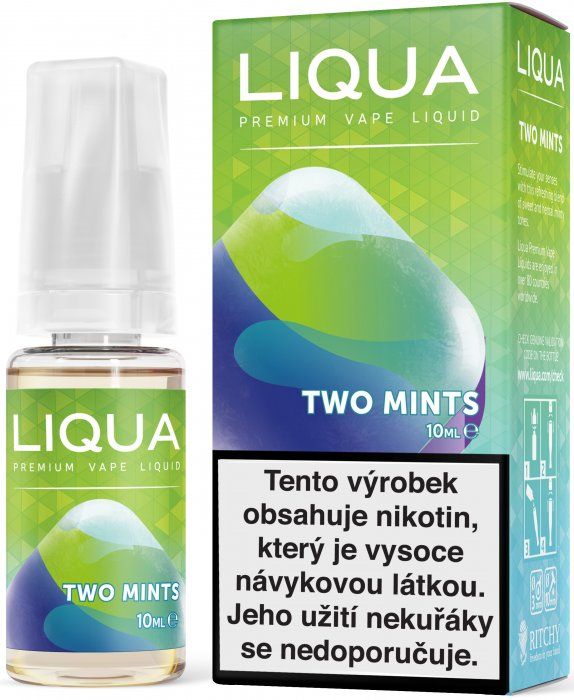 MÁTA S MENTOLEM / Two Mints- LIQUA Elements 10 ml
