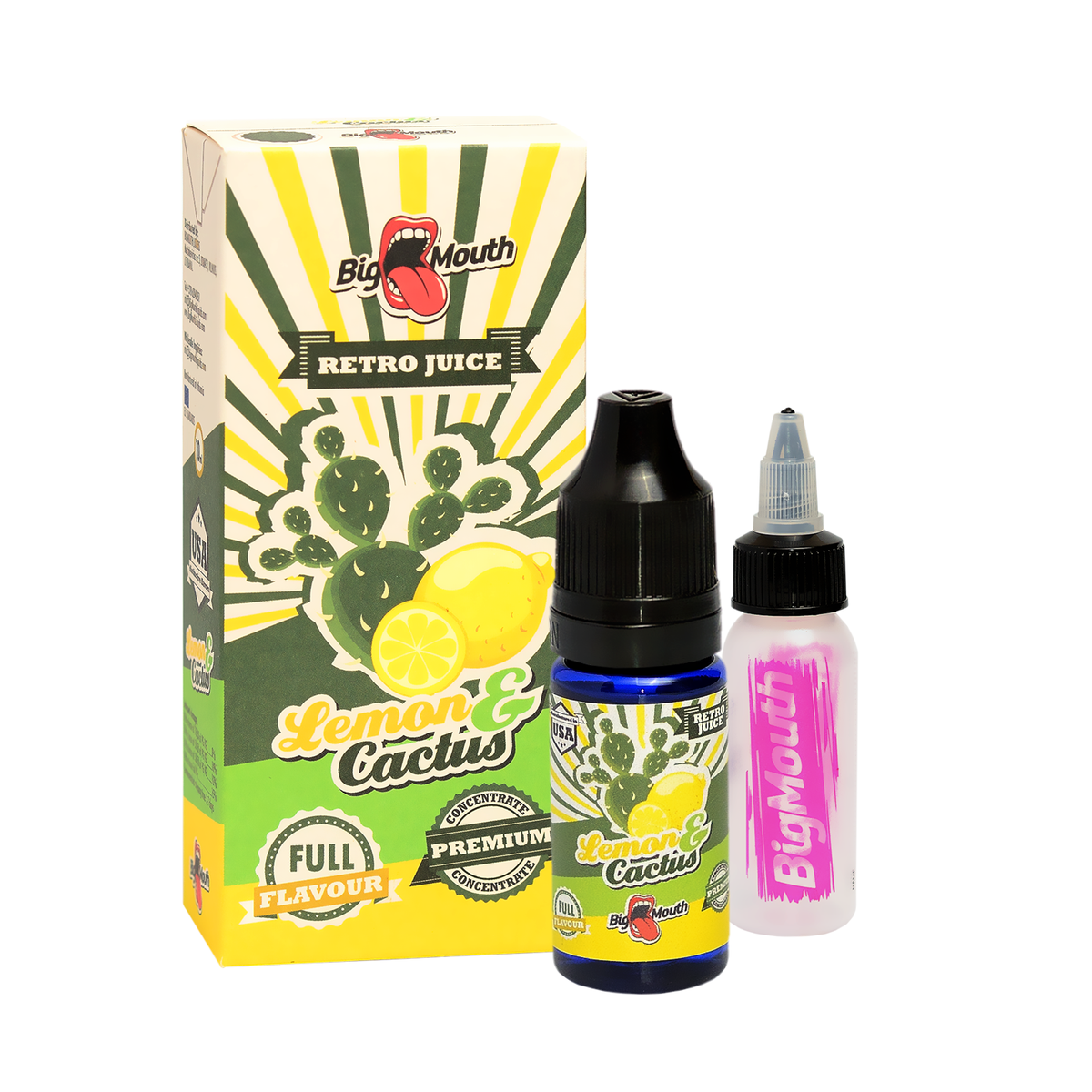 CITRON A KAKTUS (Lemon & Cactus) - aroma Big Mouth RETRO