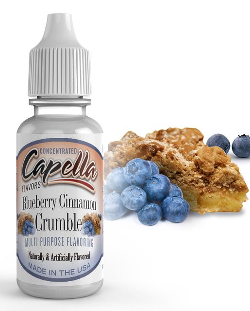 BORŮVKOVÝ KOLÁČ / Blueberry Cinnamon Crumble - Aroma Capella